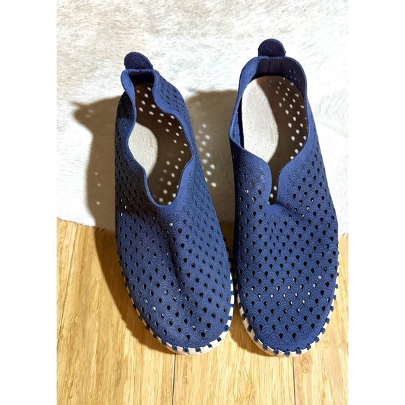 Ilse Jacobsen Women's Tulip 139 Navy‎ TULIP EU38 US 7.5-8 Slip-on Shoes - Picture 5 of 8
